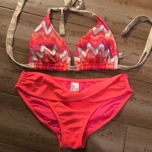 Lulifama bikini top and sea folly bottoms